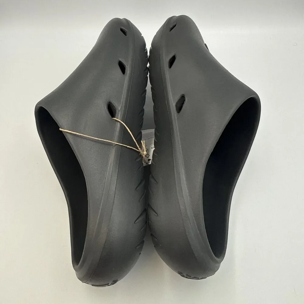 Adidas Adicane Clogs Slides Sandals Carbon Black Men Size 9 Women Size 10 New